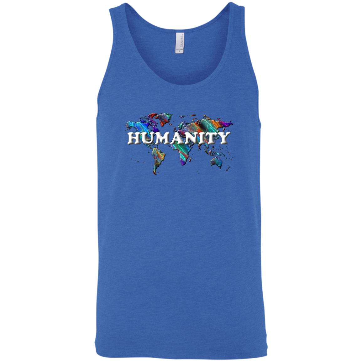 Humannity Sleeveless Unisex Tee