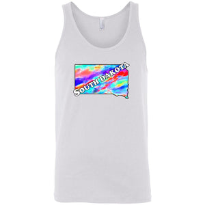 South Dakota Sleeveless Unisex Tee